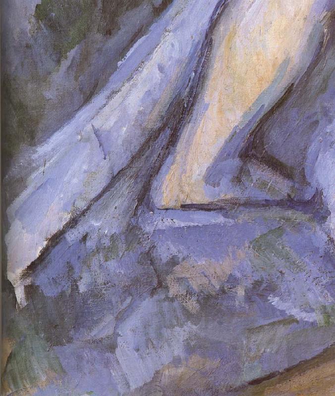 Paul Cezanne Detail of  Portrait of bather Sweden oil painting art